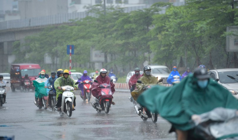 Thời tiết ngày 18/7: Dự báo mưa to ở Bắc Bộ, có nơi trên 250 mm