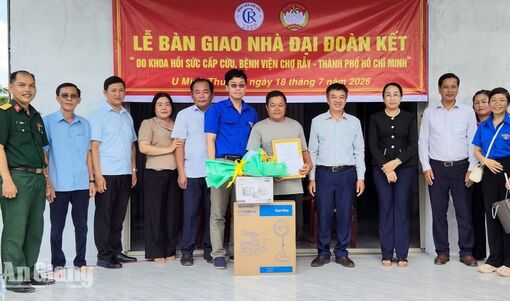 Trên 300 triệu đồng thực hiện chương trình an sinh tại xã U Minh Thượng