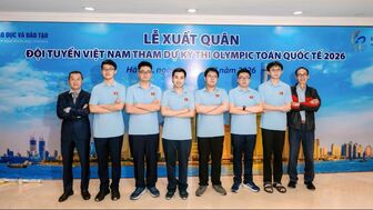Học sinh Việt Nam đạt 6 huy chương Olympic Toán học quốc tế năm 2026
