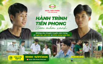 "Hành trình Tiên Phong - Ươm mầm Xanh": Nâng bước những ước mơ từ giảng đường