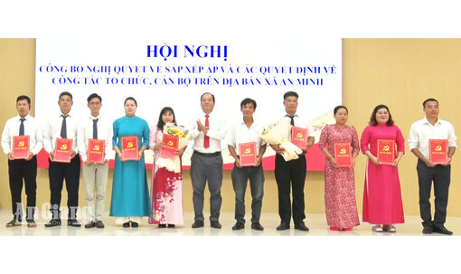 Xã An Minh giảm từ 18 xuống còn 14 ấp