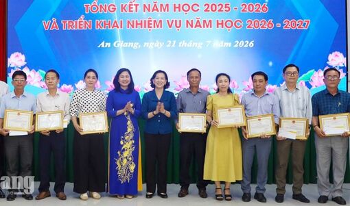 An Giang dẫn đầu khu vực đồng bằng sông Cửu Long về số lượng giải học sinh giỏi quốc gia