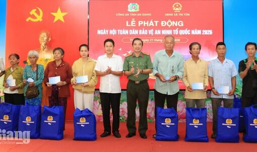 Công an tỉnh An Giang phát động Ngày hội toàn dân bảo vệ an ninh Tổ quốc năm 2026