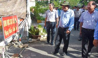 Phó Chủ tịch UBND tỉnh An Giang Ngô Công Thức: Siết chặt quản lý xây dựng nhà cửa tại các vùng sạt lở