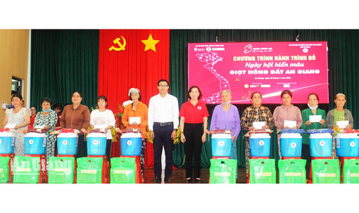 Khai mạc Hành trình Đỏ 2026, An Giang phấn đấu tiếp nhận 700 đơn vị máu