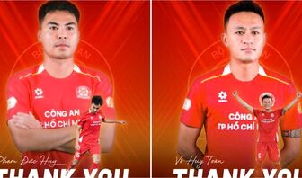CLB Công An TP.HCM chia tay cầu thủ thứ 15