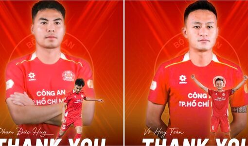 CLB Công An TP.HCM chia tay cầu thủ thứ 15