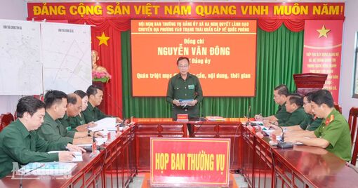 Bình Giang diễn tập chiến đấu trong khu vực phòng thủ năm 2026