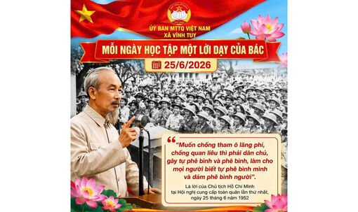 Mỗi ngày một lời dạy của Bác
