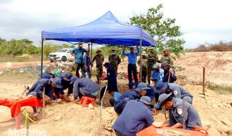 Đội K92 nỗ lực tìm kiếm, quy tập hài cốt liệt sĩ