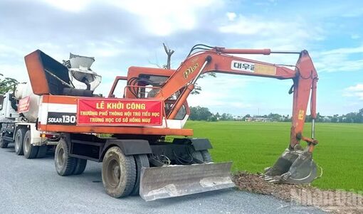 Đồng Tháp: Khởi công 2 trường phổ thông nội trú liên cấp