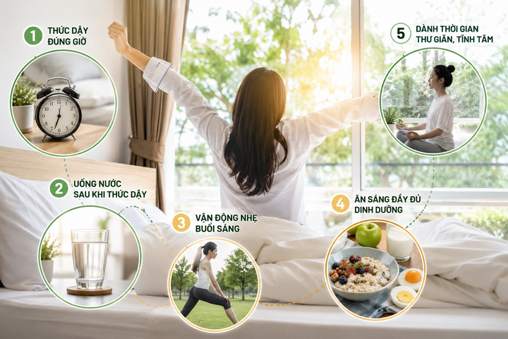 5 thói quen buổi sáng cực kỳ đơn giản để sống thọ, đặc biệt là việc số 1