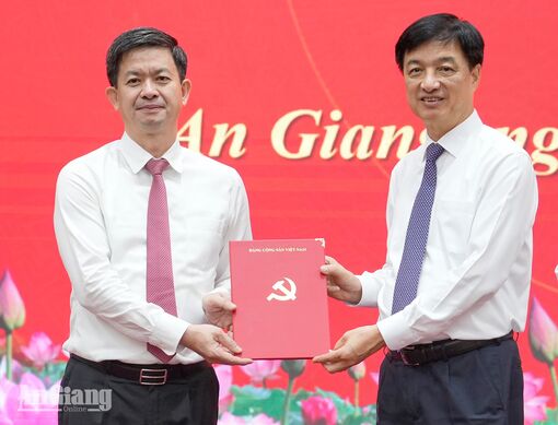 Đồng chí Lê Quang Tùng giữ chức Bí thư Tỉnh ủy An Giang