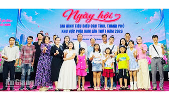 An Giang giành giải nhì toàn đoàn Ngày hội gia đình tiêu biểu phía Nam
