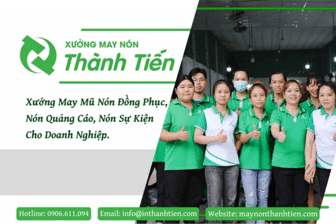 May nón Thành Tiến - Xưởng may nón Đồng Phục uy tín cho doanh nghiệp