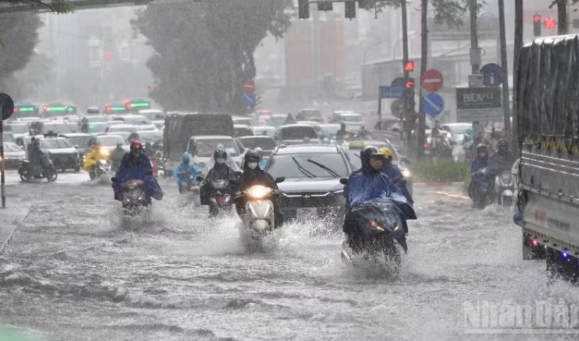 Thời tiết ngày 28/7: Mưa dông bao trùm nhiều khu vực trên cả nước