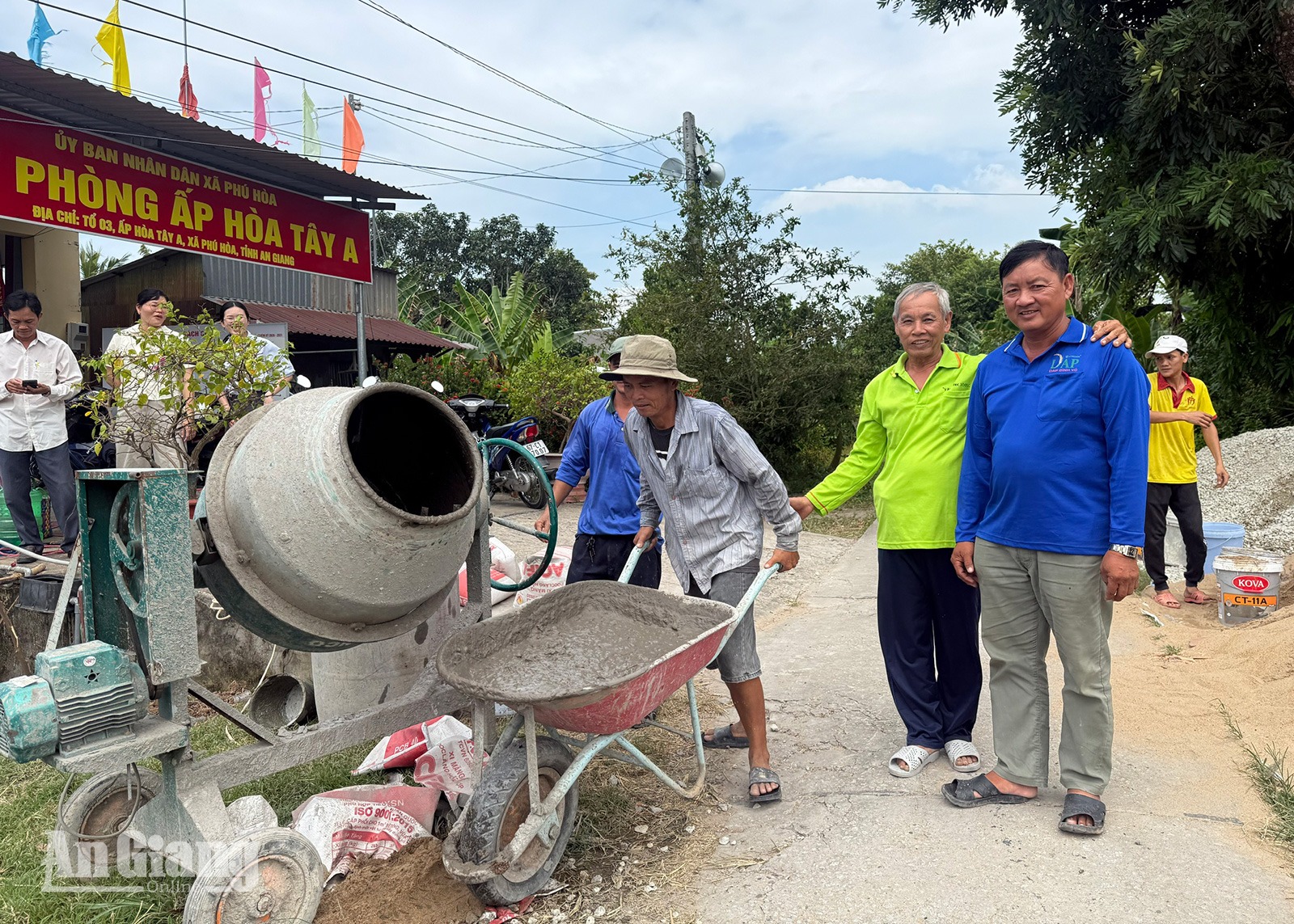 Xã Phú Hòa khơi dậy sức dân