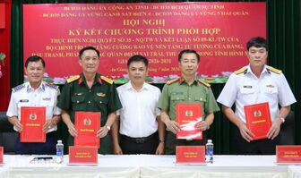 4 lực lượng ký kết phối hợp bảo vệ nền tảng tư tưởng của Đảng