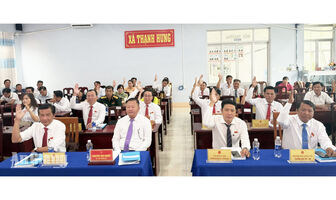 Xã Thạnh Hưng thu ngân sách đạt trên 83% trong 6 tháng đầu năm