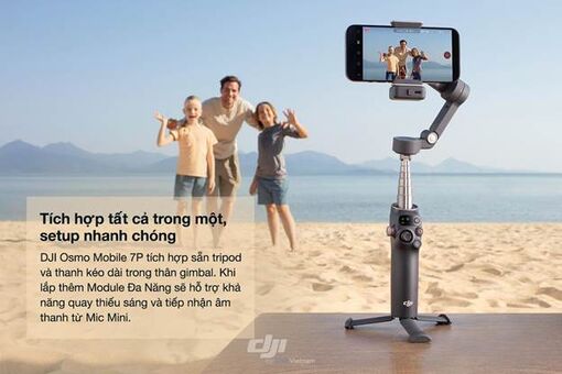 Đánh giá DJI Osmo Mobile 7: Có phù hợp với người mới làm video?
