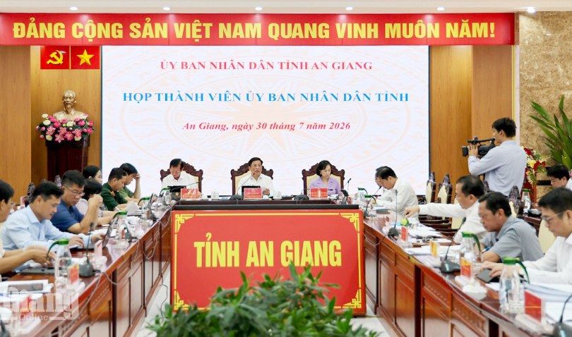 UBND tỉnh An Giang cho ý kiến nhiều dự án hạ tầng, đầu tư công trọng điểm