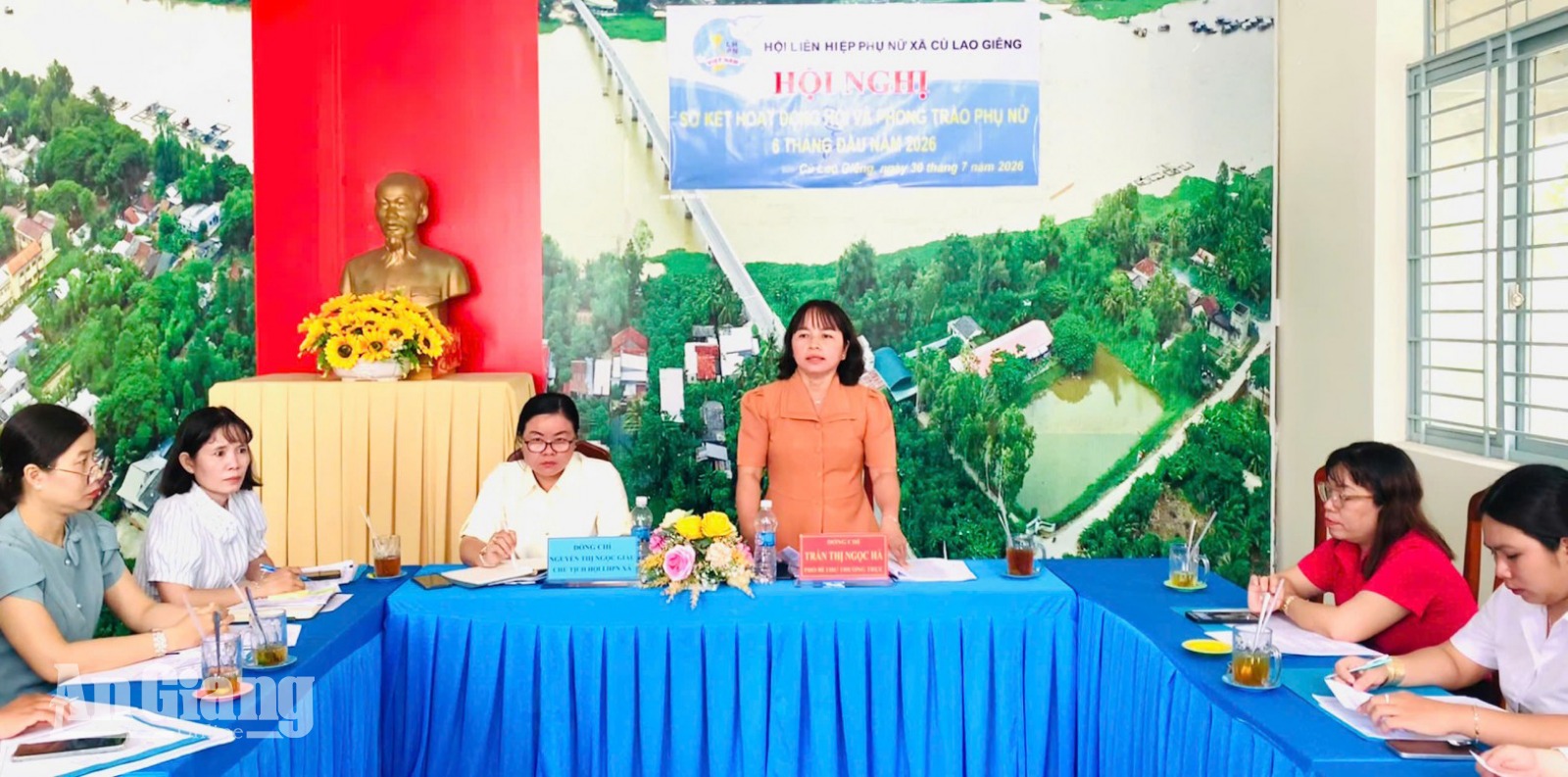 Gần 600 triệu đồng hỗ trợ, chăm lo cho phụ nữ xã Cù Lao Giêng
