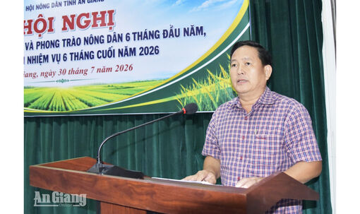 Hội Nông dân An Giang siết trách nhiệm người đứng đầu