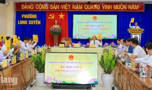 Long Xuyên thu ngân sách đạt 58,28% dự toán, tăng trưởng kinh tế 14,4%