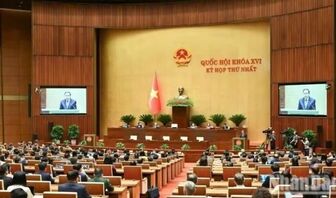 Khai mạc trọng thể Kỳ họp không thường lệ thứ nhất, Quốc hội khóa XVI