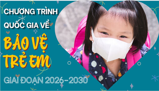 [Infographic] Chương trình quốc gia về bảo vệ trẻ em giai đoạn 2026-2030