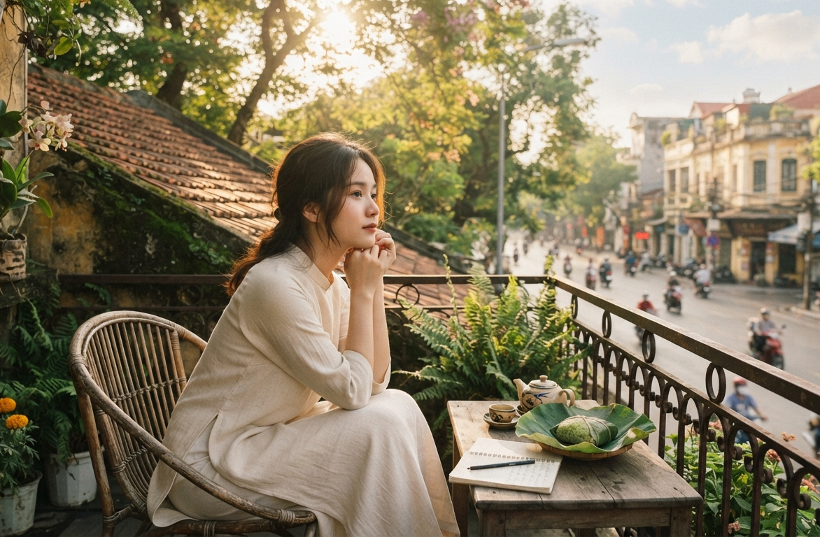 Tháng Tám - mùa hong nỗi nhớ