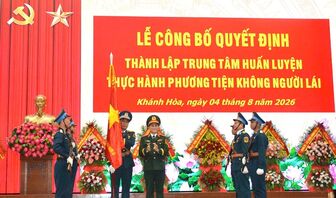 Thành lập Trung tâm Huấn luyện thực hành phương tiện không người lái