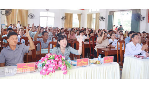 Xã Long Điền vận động gần 2,6 tỷ đồng chăm lo an sinh xã hội