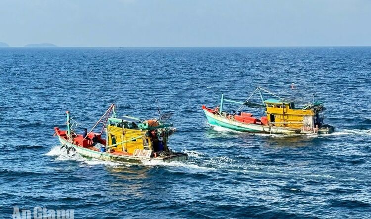 Phát hiện 1 thi thể trong vụ 2 ngư dân mất tích trên biển Phú Quốc