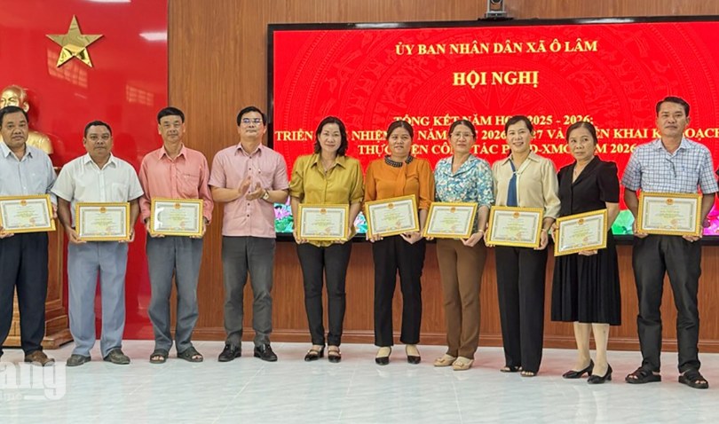 Xã Ô Lâm đặt mục tiêu 97% người trong độ tuổi biết chữ mức độ 1