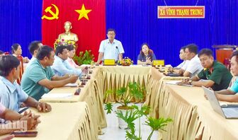 Kết nối doanh nghiệp bao tiêu trái cây cho nông dân Vĩnh Thạnh Trung