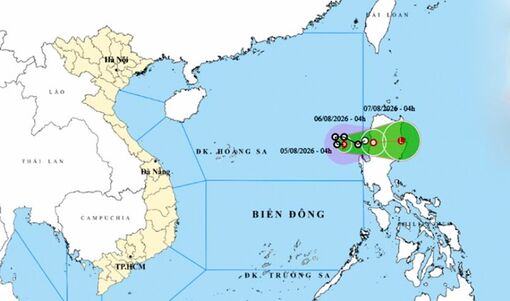 Thời tiết ngày 5/8: Bão số 3 KUJIRA hình thành trên Biển Đông, Bắc Bộ mưa lớn diện rộng