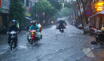 Thời tiết ngày 6/8: Bắc Bộ và Bắc Trung Bộ mưa lớn, có nơi trên 180mm