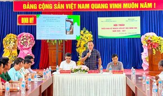 Xã Định Mỹ liên kết sản xuất 1.500 ha đậu nành rau