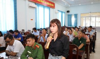 Hòa Điền đối thoại, tháo gỡ khó khăn sản xuất cho người dân