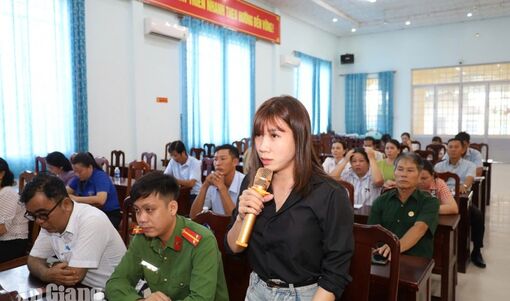 Hòa Điền đối thoại, tháo gỡ khó khăn sản xuất cho người dân