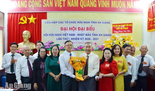 Ông Phan Thành Hao giữ chức Chủ tịch Hội Hữu nghị Việt Nam - Nhật Bản tỉnh An Giang