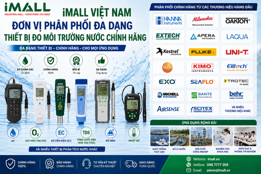 Mua máy đo môi trường nước pH, độ mặn chính hãng tại IMALL Việt Nam