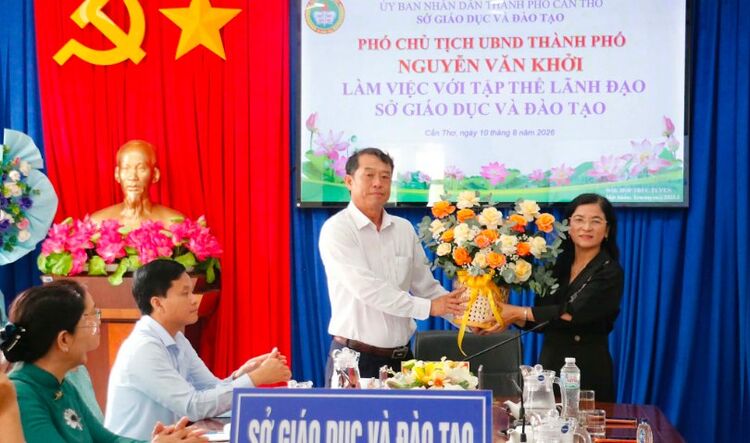 Tân Giám đốc Sở Giáo dục và Đào tạo Cần Thơ: Khẩn trương sáp nhập các trường trước ngày 1/9