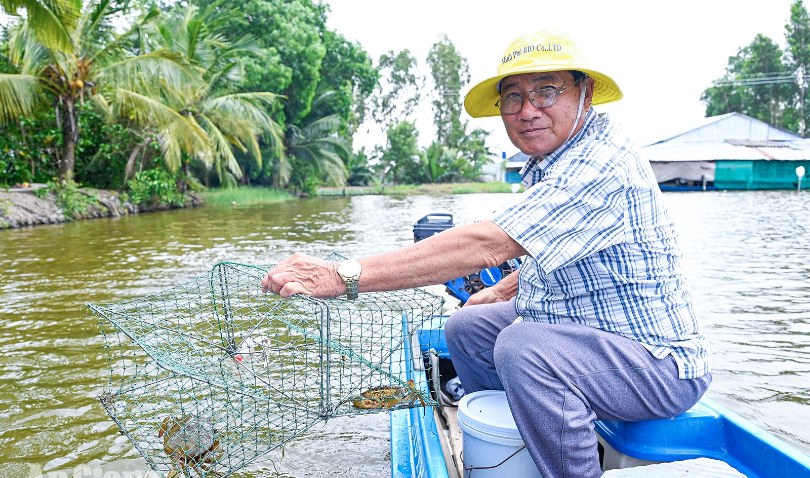 Gỡ khó cho người nuôi tôm xã Vĩnh Phong