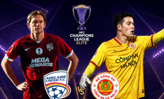 Lịch trực tiếp play-off AFC Champions League Elite: Adelaide United đấu Công An Hà Nội