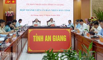 Chủ tịch UBND tỉnh An Giang Hồ Văn Mừng chỉ đạo tháo gỡ vướng mắc các nhiệm vụ trọng tâm