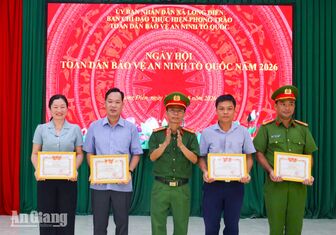 Long Điền phát huy sức dân trong giữ gìn an ninh trật tự