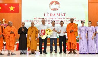Hòn Đất ra mắt mô hình phối hợp với các tôn giáo chăm lo người nghèo