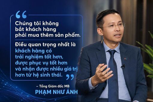 CEO MB Phạm Như Ánh - MB không chỉ mở rộng dịch vụ, mà mở rộng giá trị dành cho khách hàng